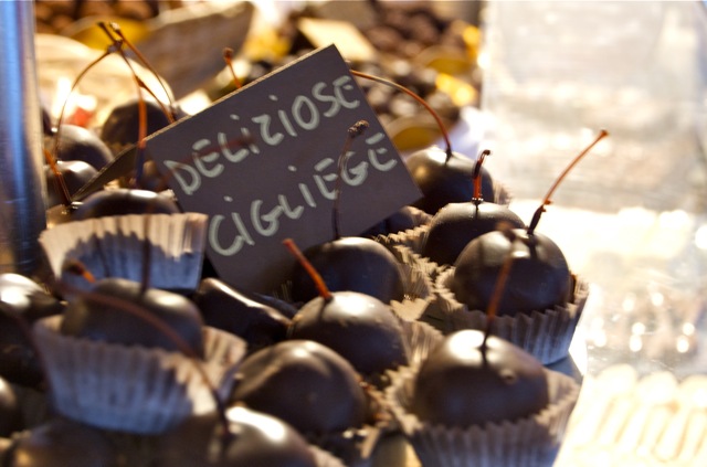 Chocolate covered cherries!
