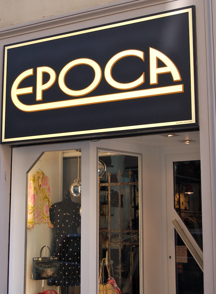 The entrance to EPOCA Vintage, Florence epoca-florence.jpg